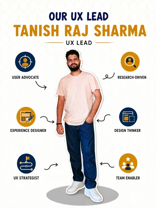Tanish Raj Sharma - UX Lead